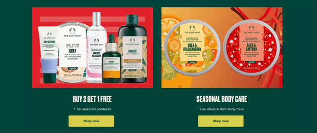 The Body Shop catalogue week 5 Page 1