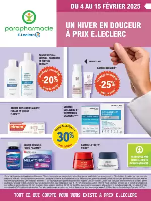 Catalogue E.Leclerc Parapharmacie (valable jusqu'au 15-02)