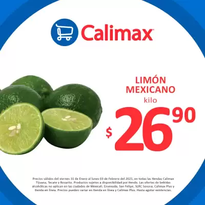 Catálogo Calimax (válido hasta 3-02)