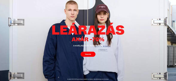 Bershka akciós újság Oldal 1