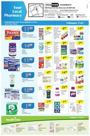 Drug Town Pharmacy flyer Page 1