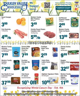 Bulkley Valley Wholesale flyer (valid until 6-02)