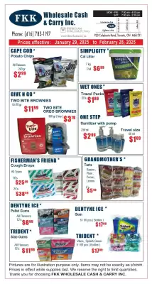 FKK Wholesale Cash & Carry flyer (valid until 6-02)