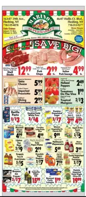 Marino's Supermarket Weekly Ad (valid until 6-02)