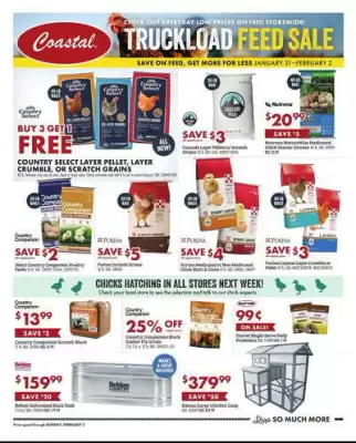 Coastal Farm & Ranch Weekly Ad (valid until 2-02)