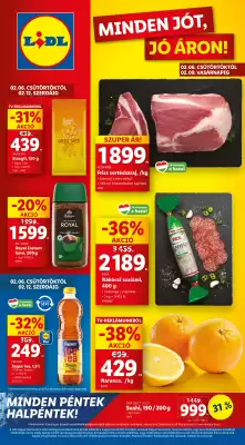 Lidl akciós újság (érvényes eddig: 12-02)