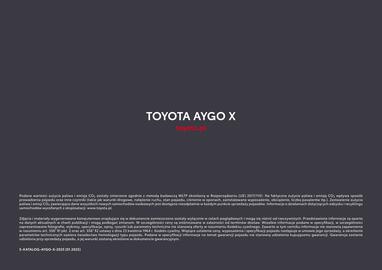 Toyota gazetka | Aygo X 2025 Strona 60