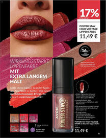 Avon Prospekt Seite 45