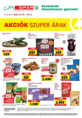 Spar akciós újság (érvényes eddig: 12-02)