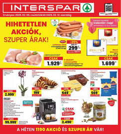 Interspar akciós újság hét 6 Oldal 1