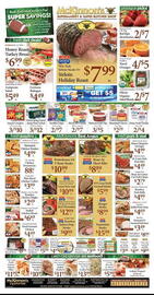 McKinnon's Supermarkets Weekly Ad week 5 Page 1