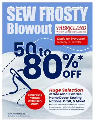 Fabricland flyer (valid until 28-02)