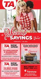 TA Appliances & Barbecues flyer Page 1