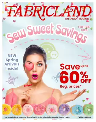 Fabricland flyer (valid until 28-02)