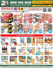 Nam Dae Mun Farmers Market Weekly Ad week 5 Page 1