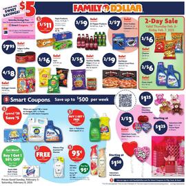 Family Dollar Weekly Ad week 6 Page 1