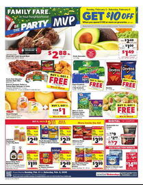 Family Fare Weekly Ad week 6 Page 1