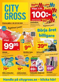 City Gross reklamblad vecka 6 Sida 1