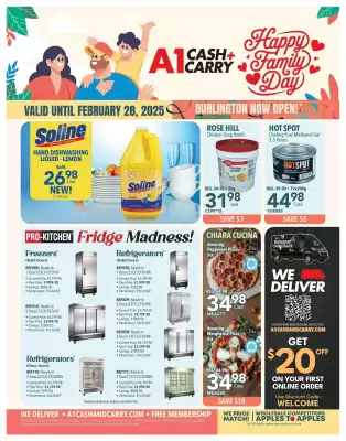 A1 Cash And Carry flyer (valid until 8-02)