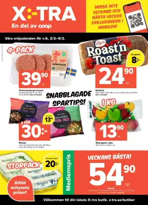 Coop Extra reklamblad (giltig till och med 9-02)