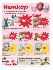 Hemköp reklamblad vecka 6 Sida 1