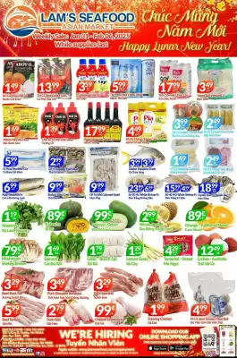 Lam’s Seafood Market Weekly Ad (valid until 6-02)