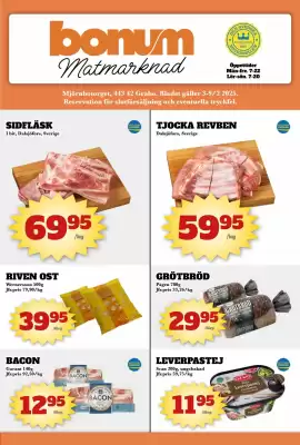 Bonum Matmarknad reklamblad (giltig till och med 9-02)