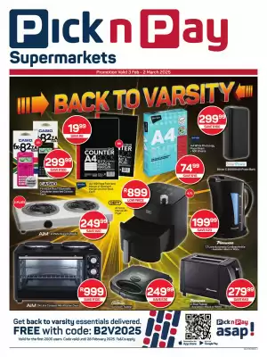 Pick n Pay Hypermarket catalogue (valid until 2-03)