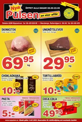 Nya Pulsen reklamblad (giltig till och med 9-02)