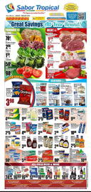 Sabor Tropical Weekly Ad week 5 Page 1