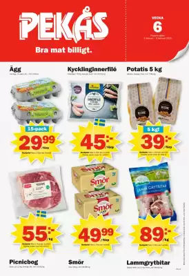 Pekås reklamblad (giltig till och med 9-02)