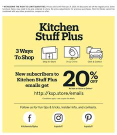 Kitchen Stuff Plus flyer week 6 Page 7