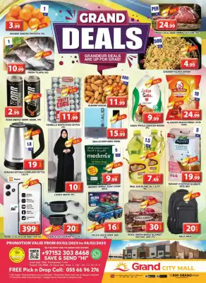 Grand Mall Sharjah catalogue (valid until 6-02)