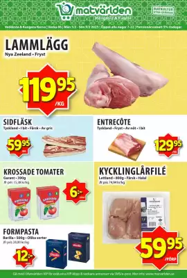 Matvärlden Tensta reklamblad (giltig till och med 9-02)