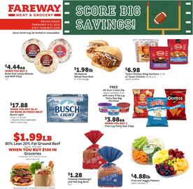 Fareway Weekly Ad week 6 Page 1