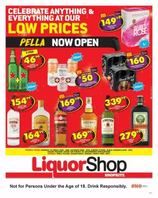 Shoprite Liquor catalogue (valid until 9-02)