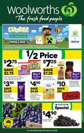 Woolworths catalogue week 6 Page 1