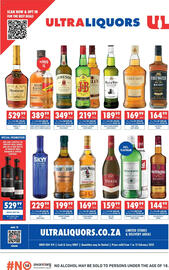 Ultra Liquors catalogue Page 1