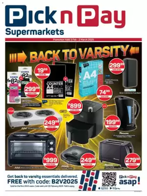 Pick n Pay catalogue (valid until 2-03)