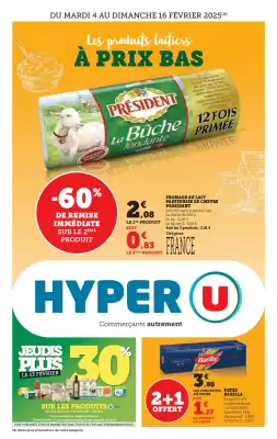 Catalogue Hyper U (valable jusqu'au 16-02)