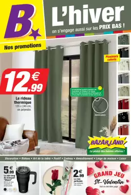 Catalogue Bazarland (valable jusqu'au 16-02)