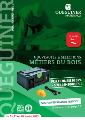 Catalogue Quéguiner (valable jusqu'au 28-02)