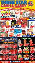 Three Star Cash and Carry catalogue week 5 Page 1