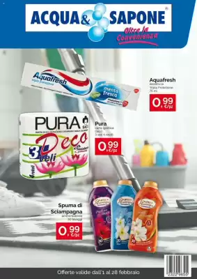 Volantino Acqua & Sapone (valido fino al 28-02)