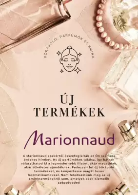 Marionnaud akciós újság (érvényes eddig: 28-02)