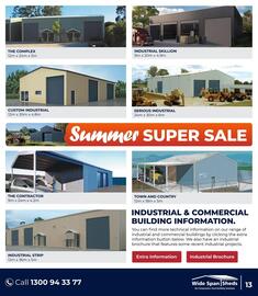 Wide Span Sheds catalogue Page 13