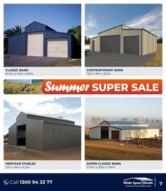 Wide Span Sheds catalogue Page 7