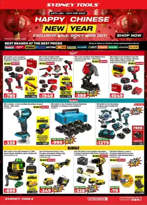 Sydney Tools catalogue (valid until 12-02)