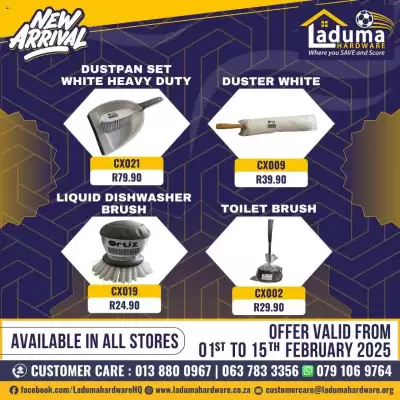 Laduma Hardware catalogue catalogue (valid until 15-02)