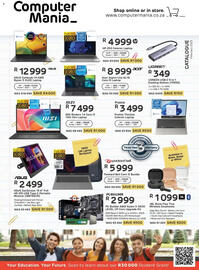 Computer Mania catalogue Page 1